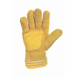 Gants Docker croûte de bovin renfort paume T10