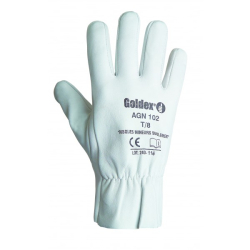 Gants en cuir tout fleur d'agneau T10