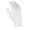 Gants tricotés coton blanc T10