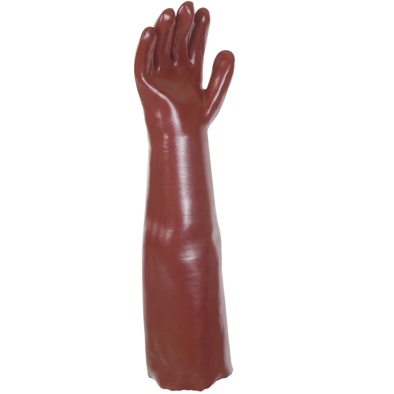 Gants tout PVC longueur 70cm T10 Gants tout PVC longueur 70cm T10