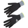 Gants nitrile mousse tout enduits noirs