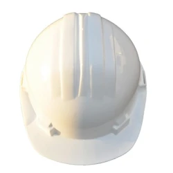 Casque de chantier blanc