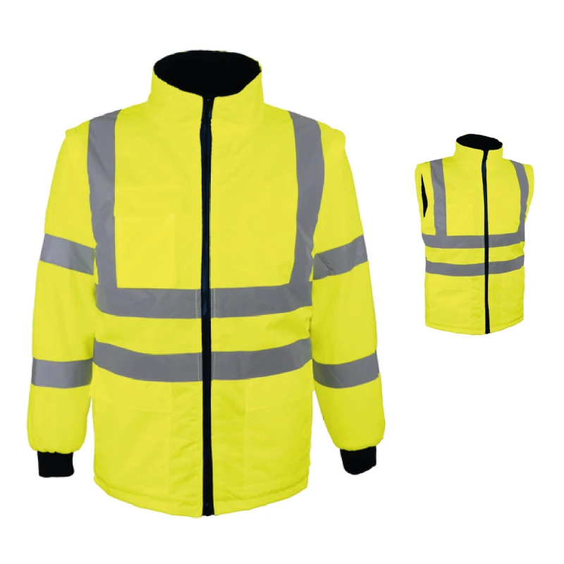 Blouson & Gilet 2 en 1 haute visibilité RTP300D