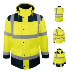Parka 4 en 1 haute visibilité RTP300D