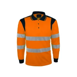 Polo haute visibilité manches longues RTP150