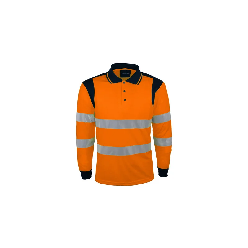 Polo haute visibilité manches longues RTP150
