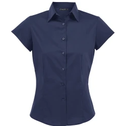 Chemise strech manches courtes RTP140 femme