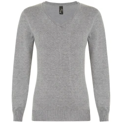 Pull Col V RTP334 Femme