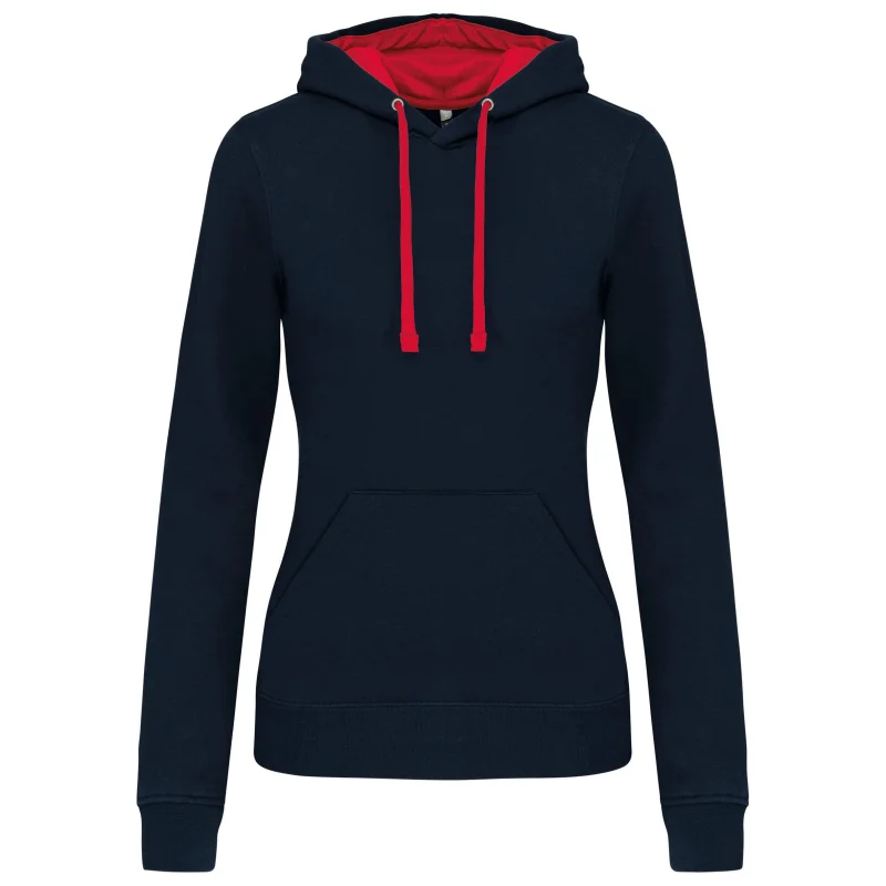Sweat-Shirt à capuche contrastée RTP280 Femme