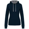 Sweat-Shirt à capuche contrastée RTP280 Femme