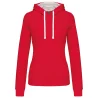 Sweat-Shirt à capuche contrastée RTP280 Femme
