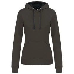 Sweat-Shirt à capuche contrastée RTP280 Femme