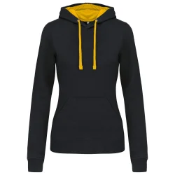 Sweat-Shirt à capuche contrastée RTP280 Femme