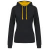 Sweat-Shirt à capuche contrastée RTP280 Femme