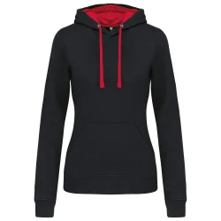 Sweat-Shirt à capuche contrastée RTP280 Femme