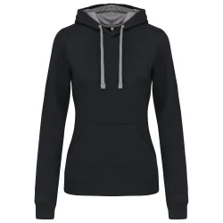 Sweat-Shirt à capuche contrastée RTP280 Femme