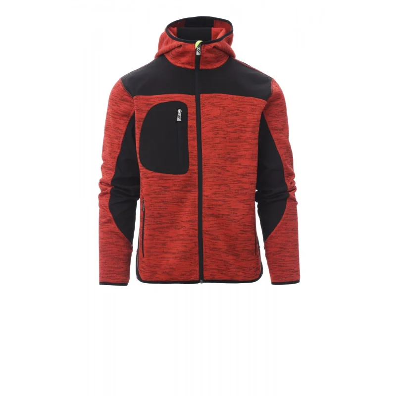 Veste bi matière à capuche RTP380 Homme