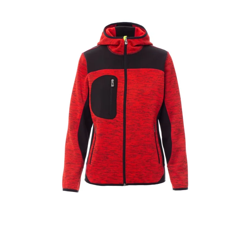 Veste bi matière à capuche RTP380 Femme