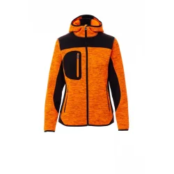 Veste bi matière à capuche RTP380 Femme
