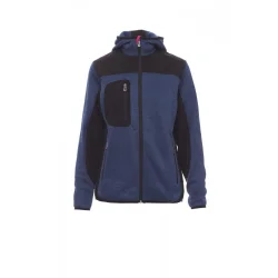 Veste bi matière à capuche RTP380 Femme
