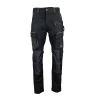 Pantalon stretch bicolore LMA avec poches genouillères RTP300