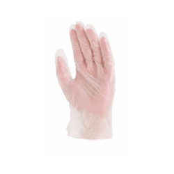 Lot de 100 gants vinyle jetables taille 10
