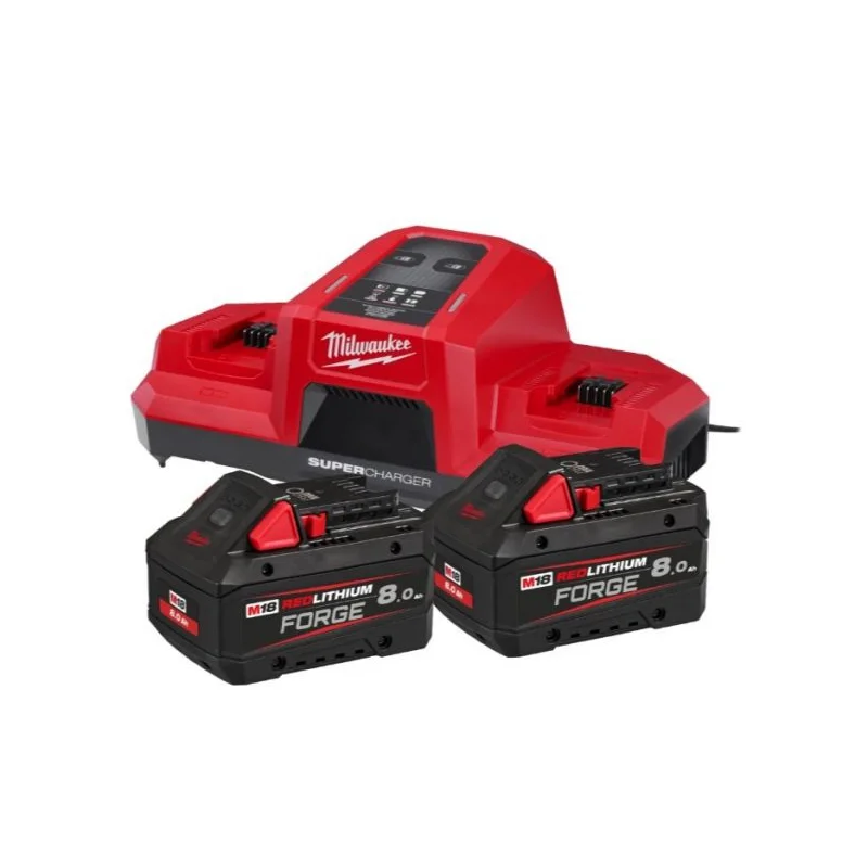 Pack Milwaukee NRJ 18V, 8,0 Ah FORGE, système M18