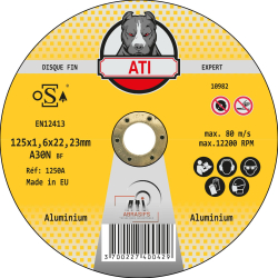Disque à tronçonner Aluminium ATI