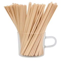 Agitateurs bois 15.5cm 100 pièces