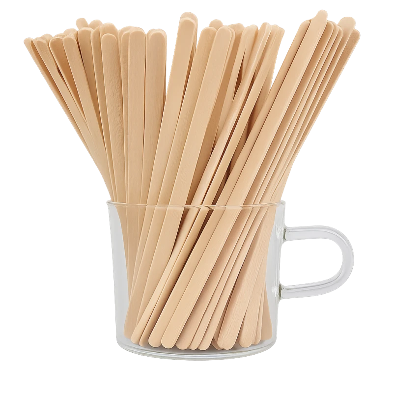 Agitateurs bois 15.5cm 100 pièces