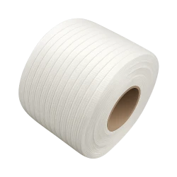 Feuillard textile blanc