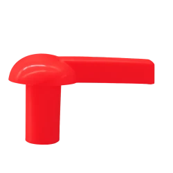 Bouchon pour piquet porte lanterne 14mm Rouge