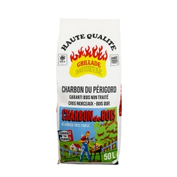 Charbon de bois professionnel 50L