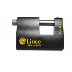 Cadenas monobloc haute sécurité rectangulaire Lince, largeur 90mm