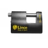 Cadenas monobloc haute sécurité rectangulaire Lince, largeur 90mm