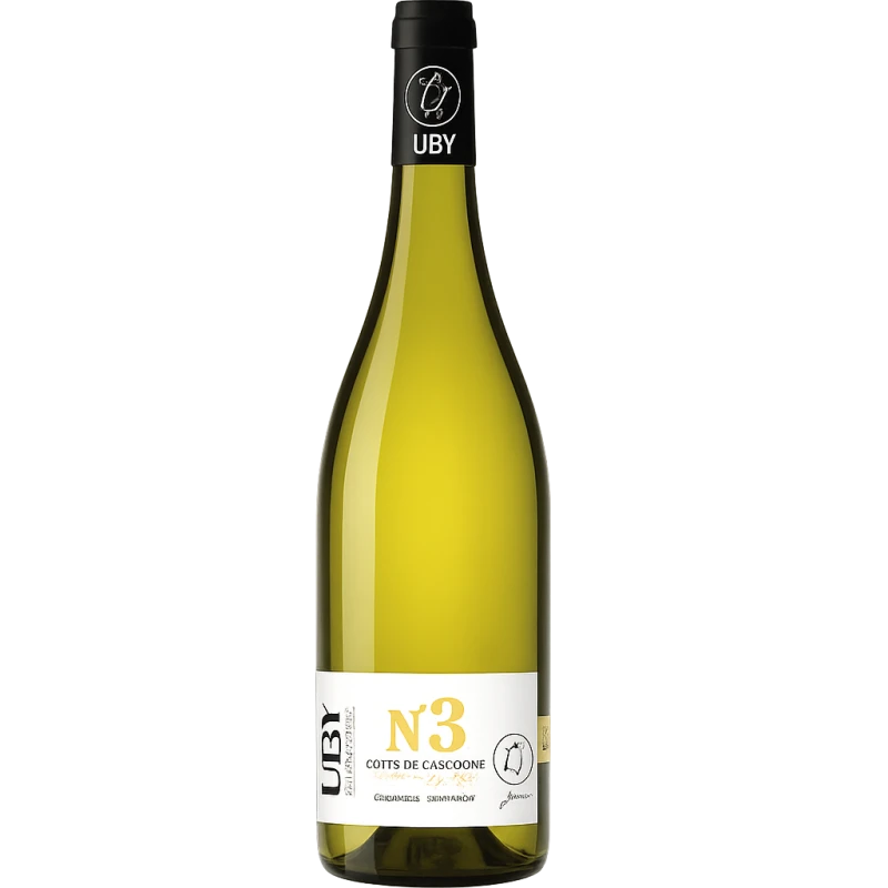 Vin blanc 75cl UBY n°3 - Offert pour 250€ HT
