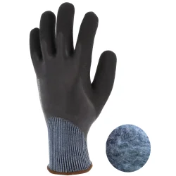 Gants nylon enduits latex double couche, doublé acrylique, Jauge 13