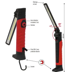 Baladeuse rechargeable pliable 700lm Led