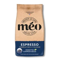Lot 54 dosettes Expresso MEO