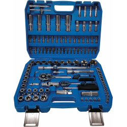 Coffret de douilles 1/4" et 1/2" - 108 pièces