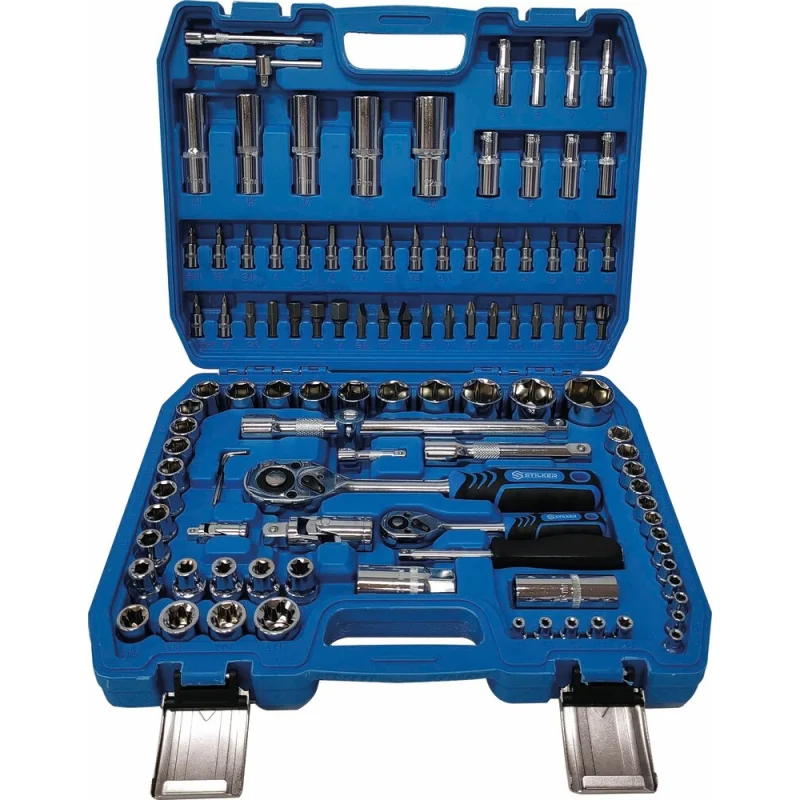 Coffret de douilles 1/4" et 1/2" - 108 pièces