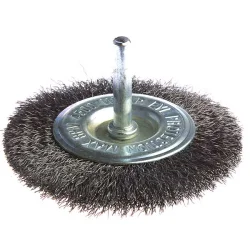 Brosse circulaire à fils ondulés pour perceuses Makita diamètre 75mm