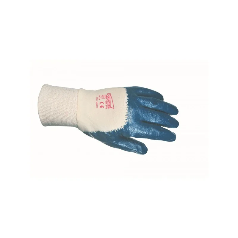 Gants enduits nitrile simple enduction taille 8