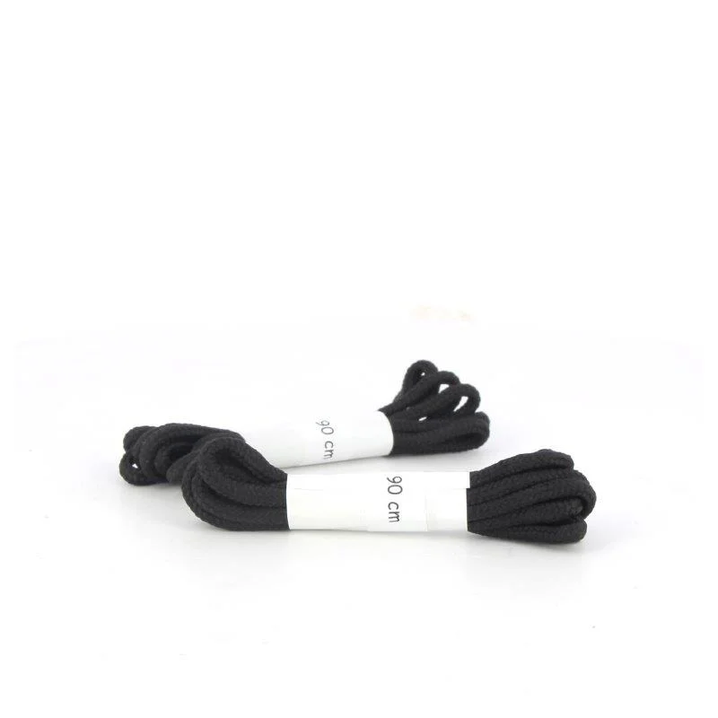 Lacets polyester noirs sous bague pour chaussures de sécurité S.24 LACBAG
