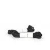 Lacets polyester noirs sous bague pour chaussures de sécurité S.24 LACBAG