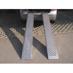 Rampes aluminium 1000Kg 2000mm - lot de 2 pcs