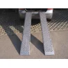 Rampes aluminium 1000Kg 2000mm - lot de 2 pcs
