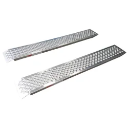 Rampes aluminium 400Kg 1500mm - lot de 2 pcs