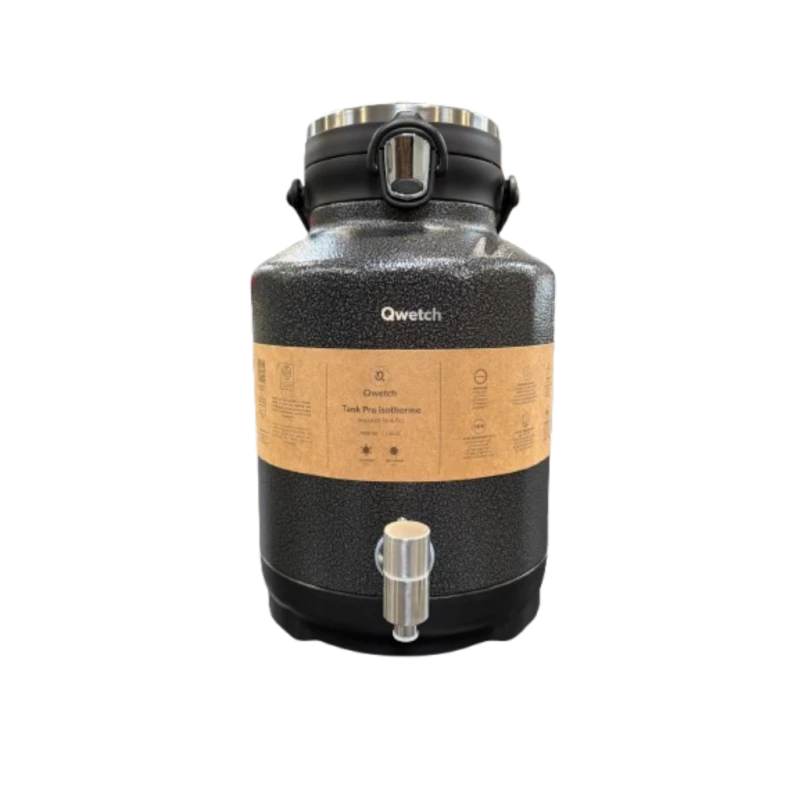 TANK PRO inox isotherme 7L noir Qwetch