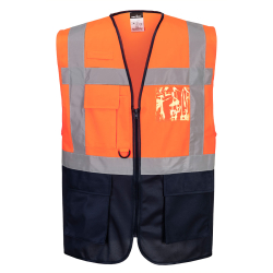 Gilet haute visibilité bicolore multi poches RTP124
